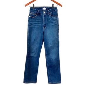 Good American Jeans Always Fits Sizes 6-12 Straight Slim Leg GC226T Blue822